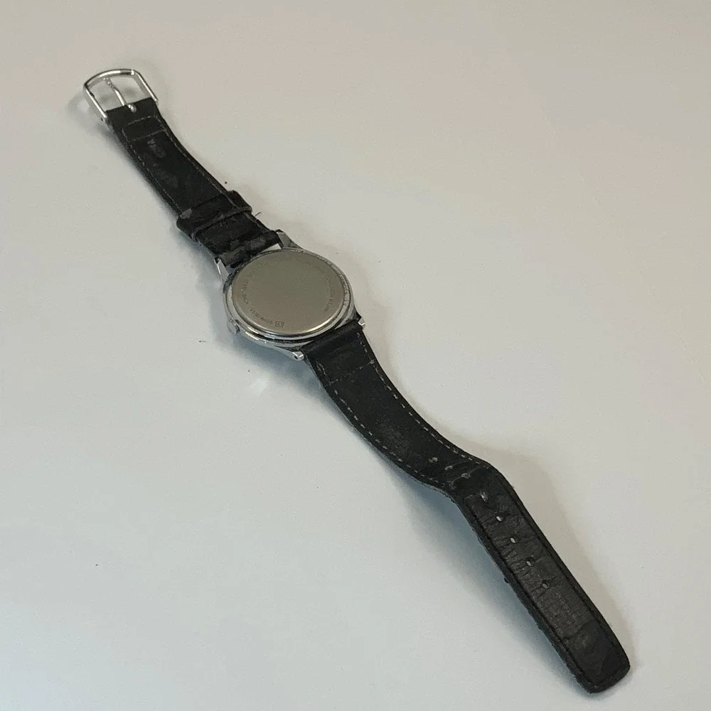 Vintage Lorus‎ Disney Goofy V516-6A00 Stainless Steel Silver 34mm Watch